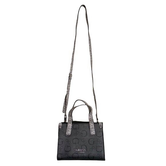 GUESS • Oak Park Mini Crossbody Tote Logo Traveler Bag - Picture 2 of 11